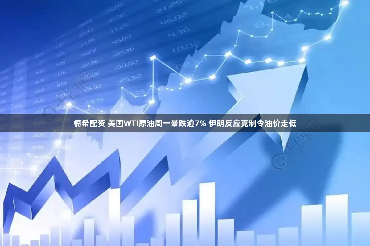 楠希配资 美国WTI原油周一暴跌逾7% 伊朗反应克制令油价走低